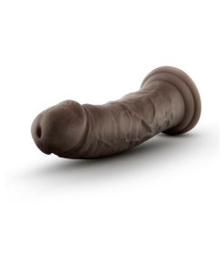 Au Naturel 8 In. Posable Dual Density Dildo Brown