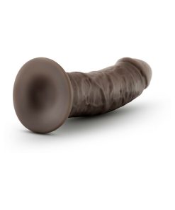 Au Naturel 8 In. Posable Dual Density Dildo Brown