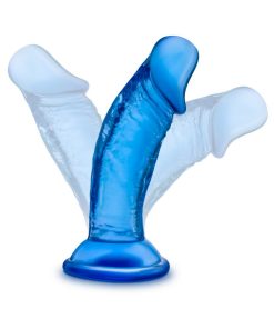 B Yours Sweet N' Small 4 In. Dildo Blue