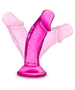B Yours Sweet N' Small 4 In. Dildo Pink