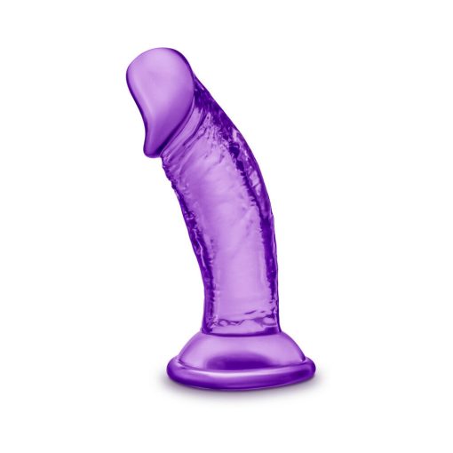 B Yours Sweet N' Small 4 In. Dildo Purple - Image 2