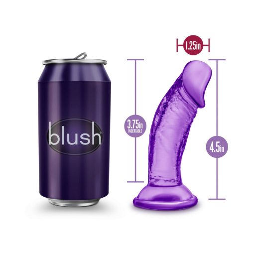 B Yours Sweet N' Small 4 In. Dildo Purple - Image 7