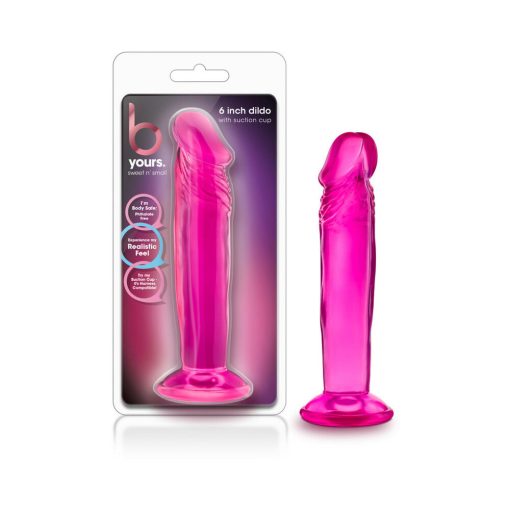 B Yours Sweet N' Small 6 In. Dildo Pink