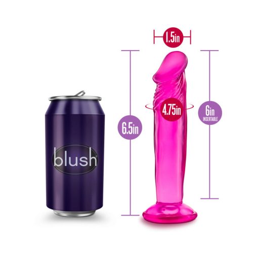 B Yours Sweet N' Small 6 In. Dildo Pink - Image 8