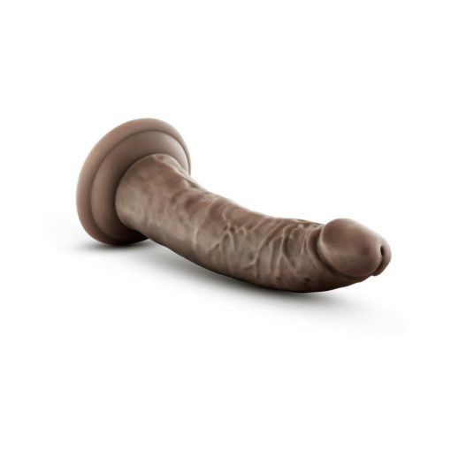 Dr. Skin Realistic 7 In. Dildo Brown - Image 4