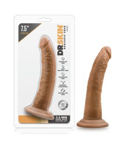 Dr. Skin Realistic 7.5In. Dildo Tan