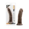 Dr. Skin Realistic 8 In. Dildo Brown