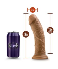 Dr. Skin Realistic 8 In. Dildo Tan