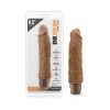 Dr. Skin Vibe 10 Realistic 8.5 In. Vibrating Dildo Tan