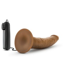 Dr. Skin Dr. Dave Realistic 7 In. Vibrating Dildo Tan