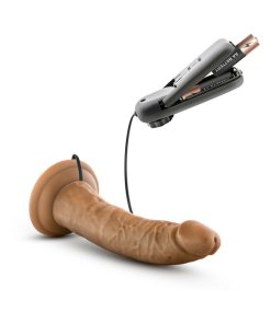 Dr. Skin Dr. Dave Realistic 7 In. Vibrating Dildo Tan