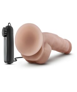 Dr. Skin Dr. Jay Realistic 8.75 In. Vibrating Dildo With Balls Beige