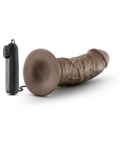 Dr. Skin Dr. Joe Realistic 8 In. Vibrating Dildo Brown