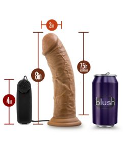 Dr. Skin Dr. Joe Realistic 8 In. Vibrating Dildo Tan