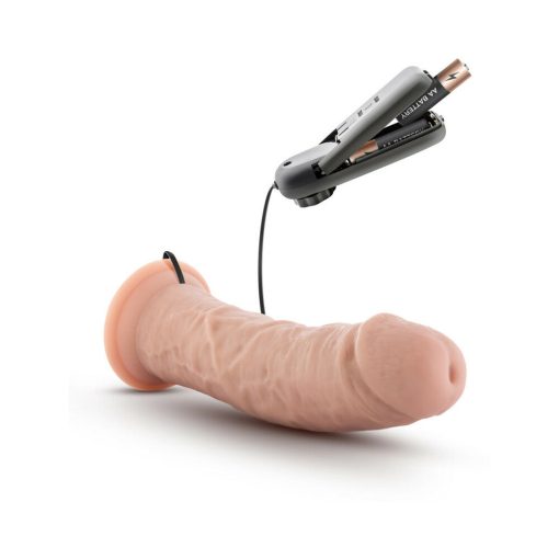 Dr. Skin Dr. Joe Realistic 8 In. Vibrating Dildo Beige - Image 7