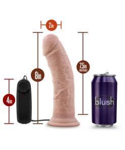 Dr. Skin Dr. Joe Realistic 8 In. Vibrating Dildo Beige