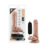 Dr. Skin Dr. Rob Realistic 6 In. Vibrating Dildo With Balls Beige