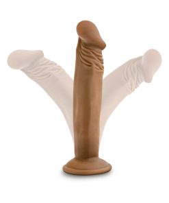 Dr. Skin Dr. Small Realistic 6.5 In. Dildo Tan