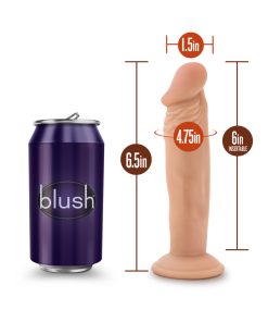 Dr. Skin Dr. Small Realistic 6.5 In. Dildo Beige