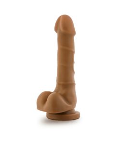 Dr. Skin Basic 7 Realistic 7.75 In. Dildo With Balls Tan