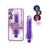 Glow Dicks Molly Color Changing 8 In. Vibrating Dildo Glitter Purple