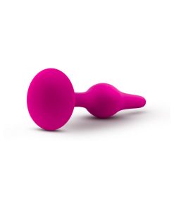 Luxe Silicone Beginner Plug Medium Pink