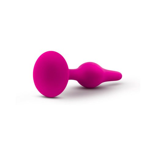 Luxe Silicone Beginner Plug Medium Pink - Image 4