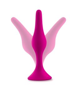 Luxe Silicone Beginner Plug Medium Pink