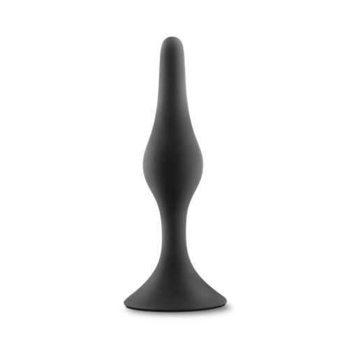 Luxe Silicone Beginner Plug Small Black - Image 2