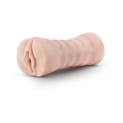 M For Men Ashley Vagina Stroker With Bullet Vibrator Beige - Image 3
