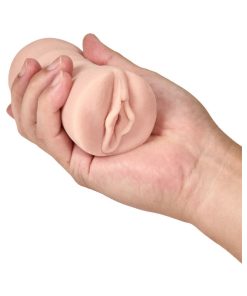 M For Men Ashley Vagina Stroker With Bullet Vibrator Beige