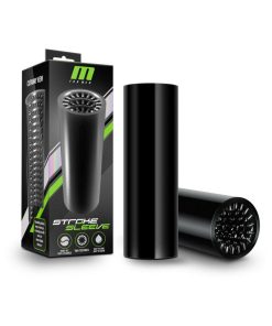 M For Men Stroke Sleeve Reversible Stroker Black