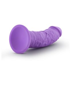 Ruse Jammy Realistic 8 In. Silicone Dildo Purple