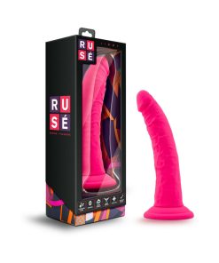 Ruse Jimmy Realistic 7.5 In. Silicone Dildo Hot Pink