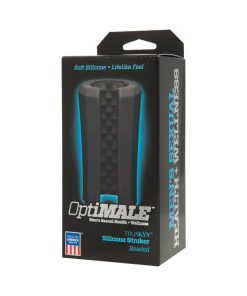 Optimale Truskyn Silicone Stroker Beaded Black