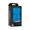 Optimale Truskyn Silicone Stroker Ribbed Blue