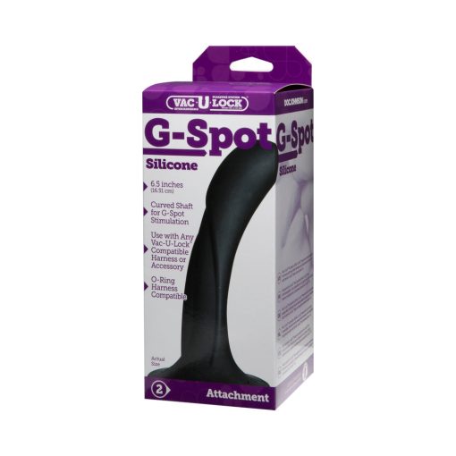 Vac-U-Lock G-Spot Silicone Black - Image 4