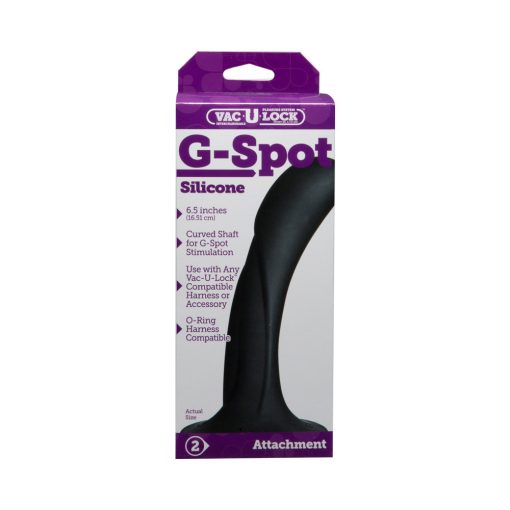 Vac-U-Lock G-Spot Silicone Black - Image 5