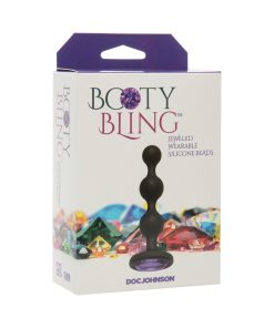 Booty Bling Jeweled Wearable Silicone Beads Purple