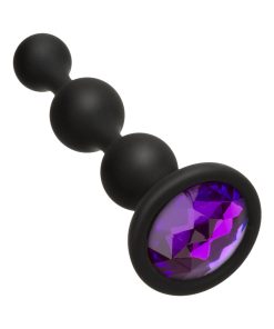 Booty Bling Jeweled Wearable Silicone Beads Purple