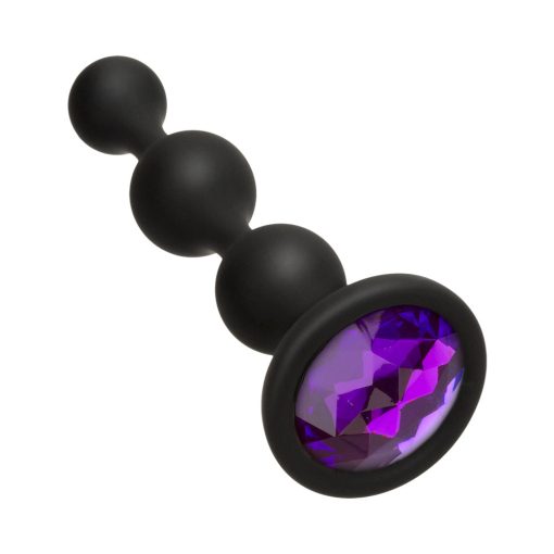 Booty Bling Jeweled Wearable Silicone Beads Purple - Image 3