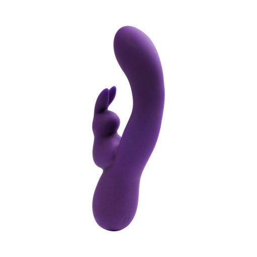 Vedo Kinky Bunny Rechargeable Rabbit Vibrator - Deep Purple - Image 2