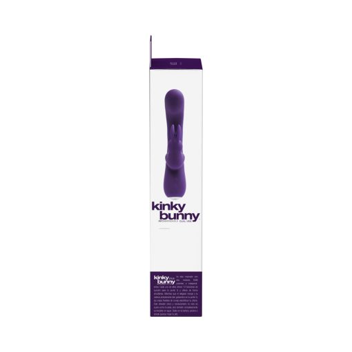 Vedo Kinky Bunny Rechargeable Rabbit Vibrator - Deep Purple - Image 7