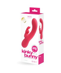 Vedo Kinky Bunny Rechargeable Rabbit Vibrator - Pretty In Pink