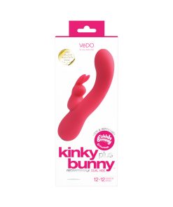 Vedo Kinky Bunny Rechargeable Rabbit Vibrator - Pretty In Pink