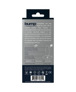 Vedo Bump Rechargeable Anal Vibe - Just Black