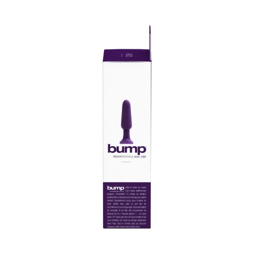 Vedo Bump Rechargeable Anal Vibe - Deep Purple - Image 7