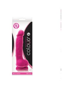 Colours Dual Density 5 In. Dildo Pink