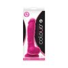 Colours Dual Density 8 In. Dildo Pink