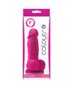 Colours Pleasures 4 In. Dildo Pink